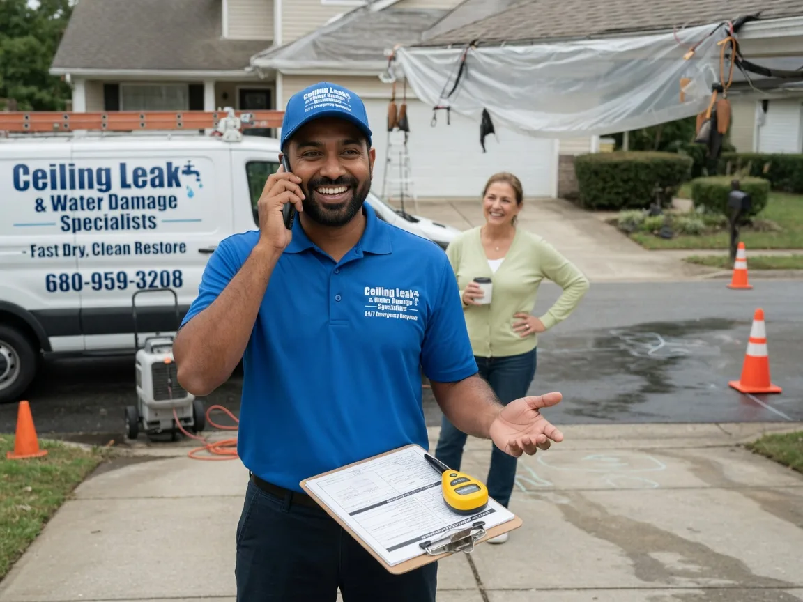 Ceiling Leak Cleanup Aragon, NM FAQs